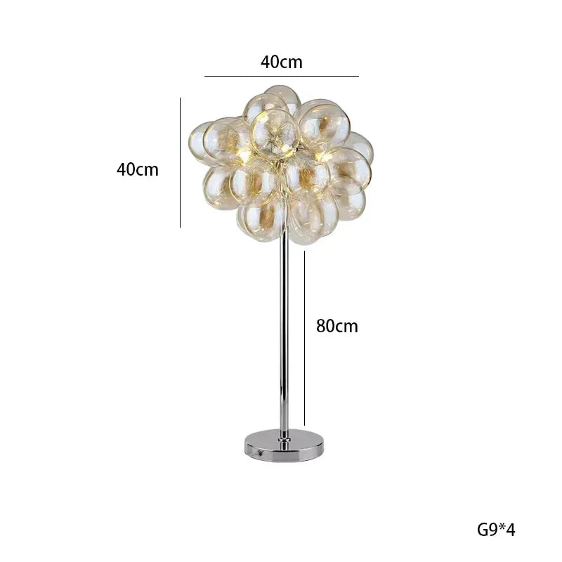 Modern Colour Bubble Chandelier for Living Room Bedroom Decor, Industrial Pendant Lighting