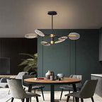 Nordic Iron LED Chandelier Rotatable Pendant Lamp for Dining Room, Living Room, Bedroom