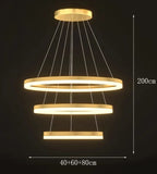 Modern LED Pendant Chandeliers for Home Decor and Indoor Lighting
