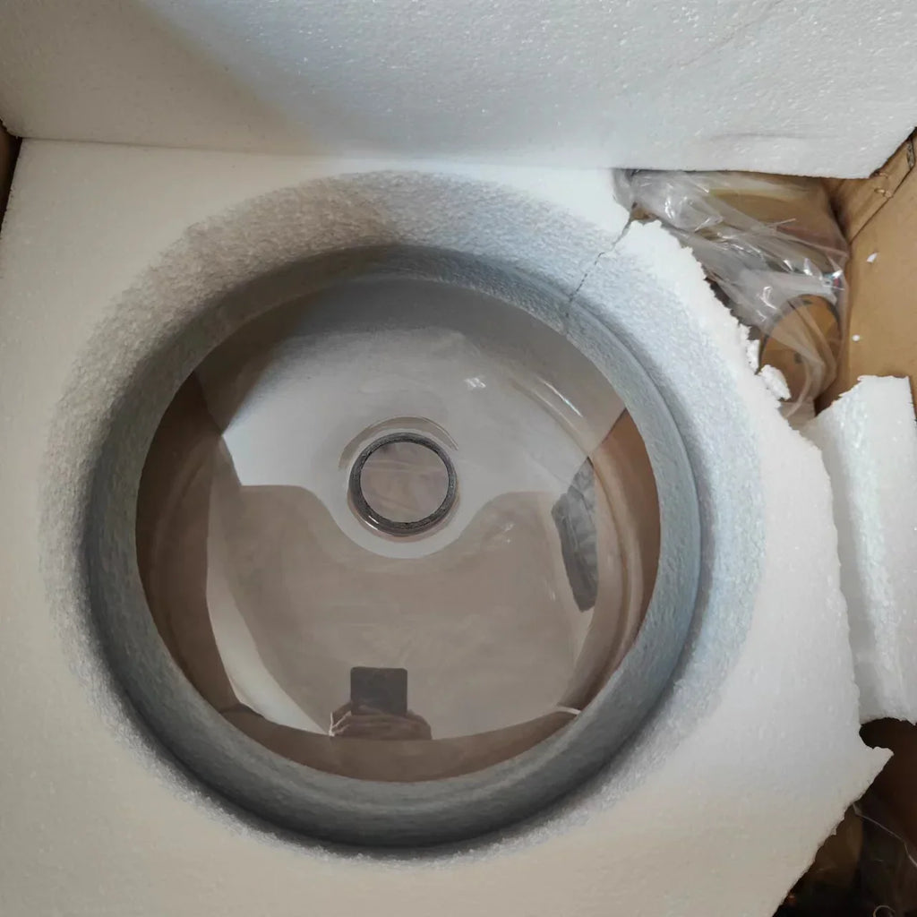 Bucket Glass Pendant Lamp LED Modern Hanging Lights for Dining Room Kitchen Home Décor