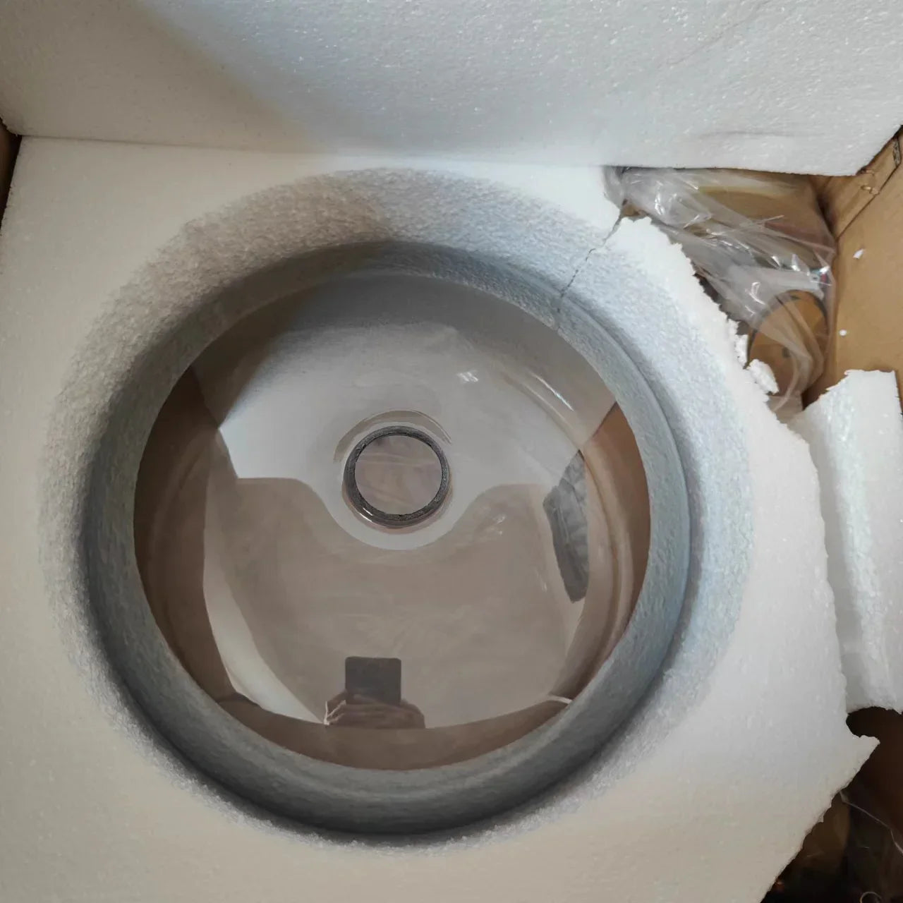 Bucket Glass Pendant Lamp LED Modern Hanging Lights for Dining Room Kitchen Home Décor