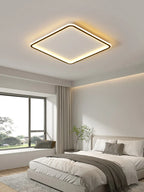 Modern LED Ceiling Lights Rectangular Smart Main Lamp Nordic Style