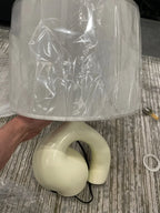 Nordic Cloth Art Bedroom Table Lamp by Afralia™