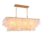 Modern Scandinavian Shell Chandelier for Dining & Living Room