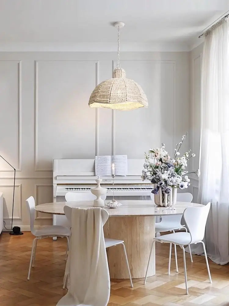 Vintage Wood Ceiling Chandelier for Kitchen Island, Bedroom, Living Room