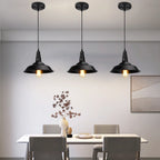 Industrial Pendant Lamp: Modern Retro Loft Chandelier for Kitchen, Living Room.