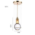 Crystal Ball LED Pendant Lights - American Design for Indoor Lighting