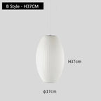 Silk Ball Pendant Lamp for Home, Shop, and Bar Decor