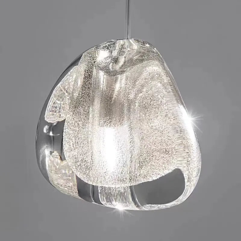 Nordic Revolving Crystal Chandelier for Living Room Dining Room Staircase