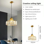 Modern Nordic Glass Chandelier for Kitchen Island Dining Room Lighting Fixtures