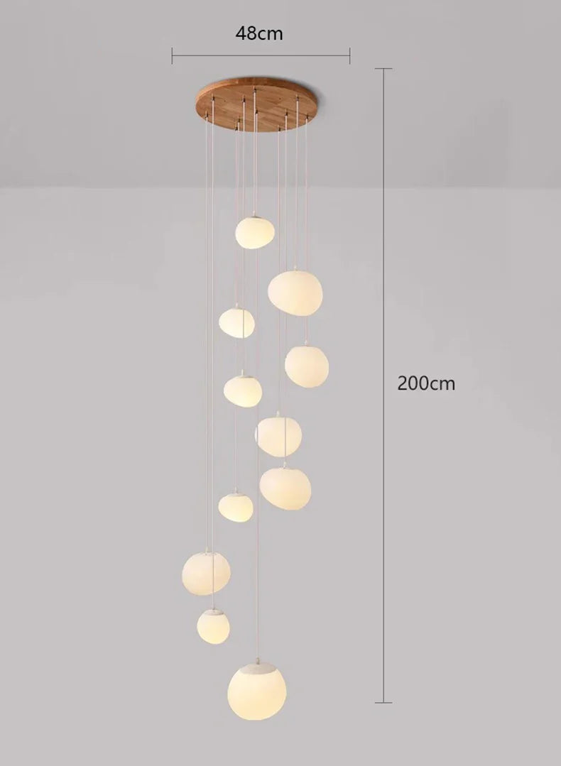 Nordic Dining Room Pendant Ceiling Chandelier for Indoor Lighting