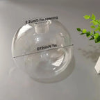 Clear Glass Pendant Lamp Shade with 2.2cm Thread for Chandeliers & Hanging Lights