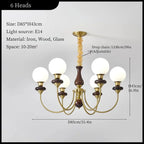 Modern Nordic Chandelier for Living Room, Bedroom, Kitchen, Hotel Decor LED Light