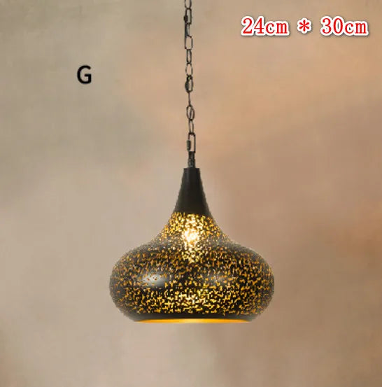 Turkish Pendant Lamp: LED Morocco Lighting for Restaurant, Bar, and Hallway