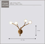Nordic Branches Chandelier for Restaurant and Living Room