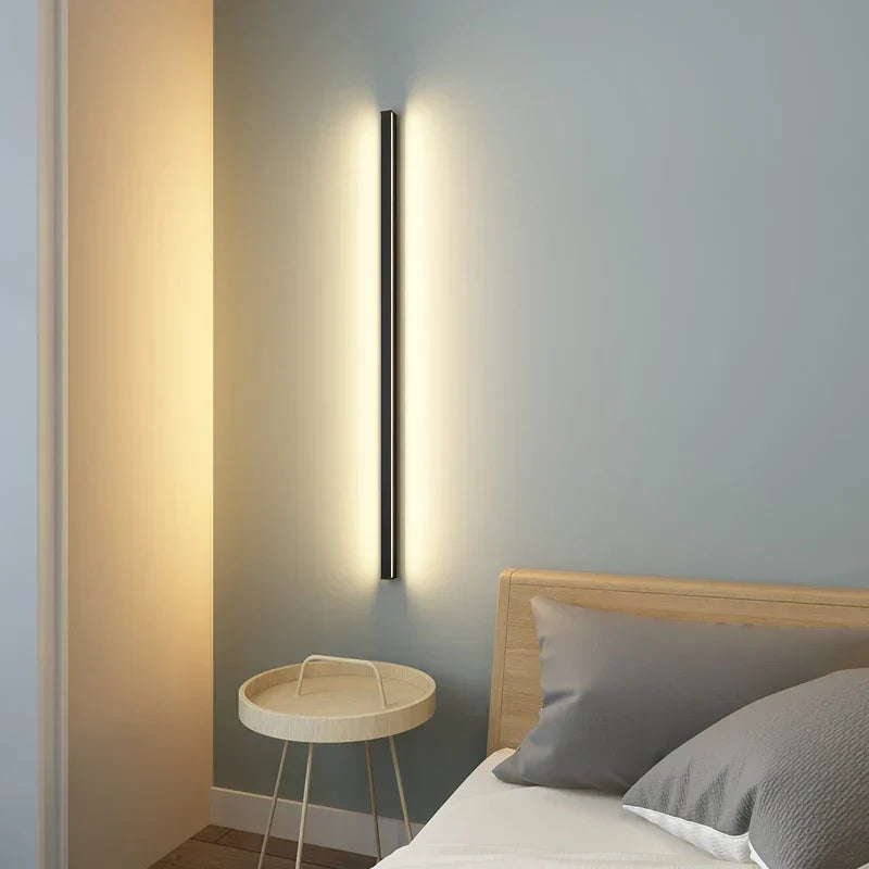 Nordic Minimalist LED Wall Lamp for Modern Indoor Lighting.