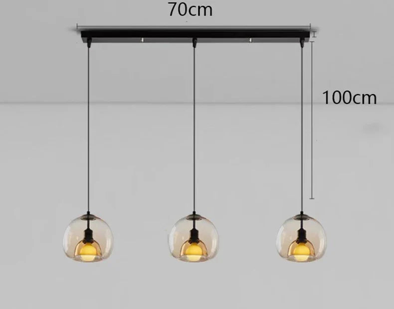Modern Dine Room Pendant Lights LED Chandelier Ceiling Lamp Interior Lighting