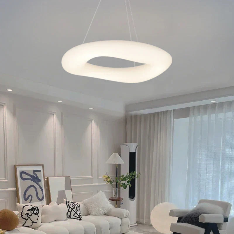 Cozy Cotton Ceiling Chandelier for Bedroom, Kitchen, and Living Room