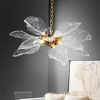 Leaf-Shaped Pendant Lights for Bedroom, Living Room, and Restaurant