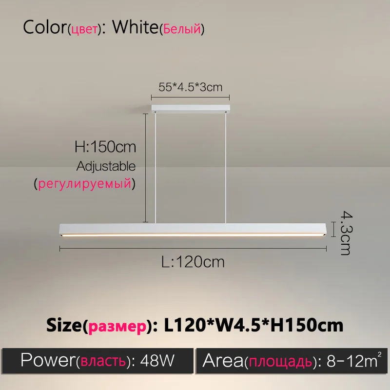 Modern Nordic LED Dining Chandelier