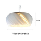 Modern LED Parchment Ceiling Pendant Light for Home Decoration