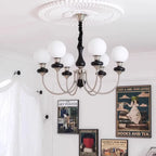 Modern Nordic Chandelier for Living Room, Bedroom, Kitchen, Hotel Decor LED Light