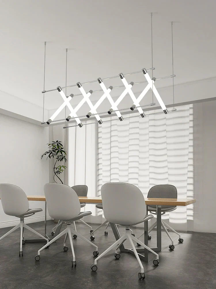 Nordic LED Chandelier: Black Gold Dining Room Kitchen Lighting Fixtures