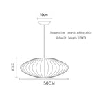 Elegant Silk Designer Pendant Lamp for Home & Hospitality Lighting