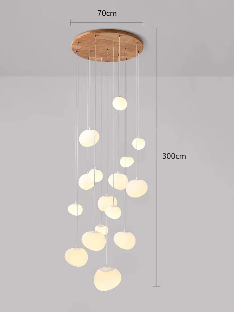 Nordic Dining Room Pendant Ceiling Chandelier for Indoor Lighting