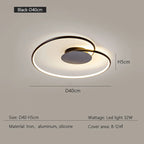 Modern LED Ceiling Lamp - Minimalist Design for Stylish Indoor Lighting