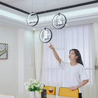 Nordic Angel LED Chandelier for Bedroom Dining Living Room Decor