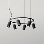 Nordic Macaron Led Chandelier Dining Pendant Lights for Living Room and Bar