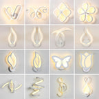 LED Wall Sconce Light Acrylic Lamp for Bedroom Corridor Chandelier Style