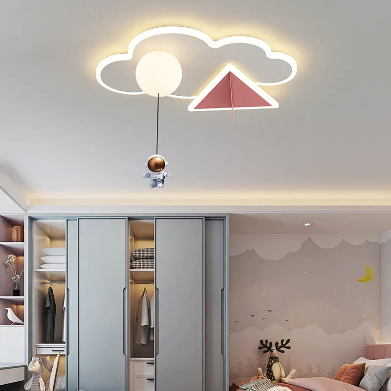 Modern Kids Room Ceiling Chandelier for Bedroom Study Living Room Lighting Fixtures