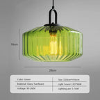 Retro LED Glass Chandelier for Dining Table, Bedroom & Restaurant