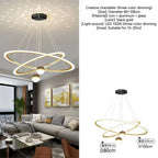 Modern Nordic Indoor LED Starry Sky Ceiling Chandelier
