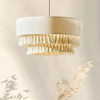 Wabi Sabi Fabric Ceiling Chandelier for Home Decor and Lighting Fixtures