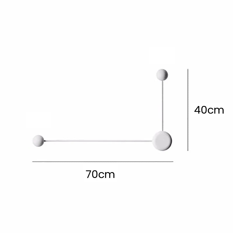 Minimalist Nordic LED Wall Sconce for Home Indoor Decor
