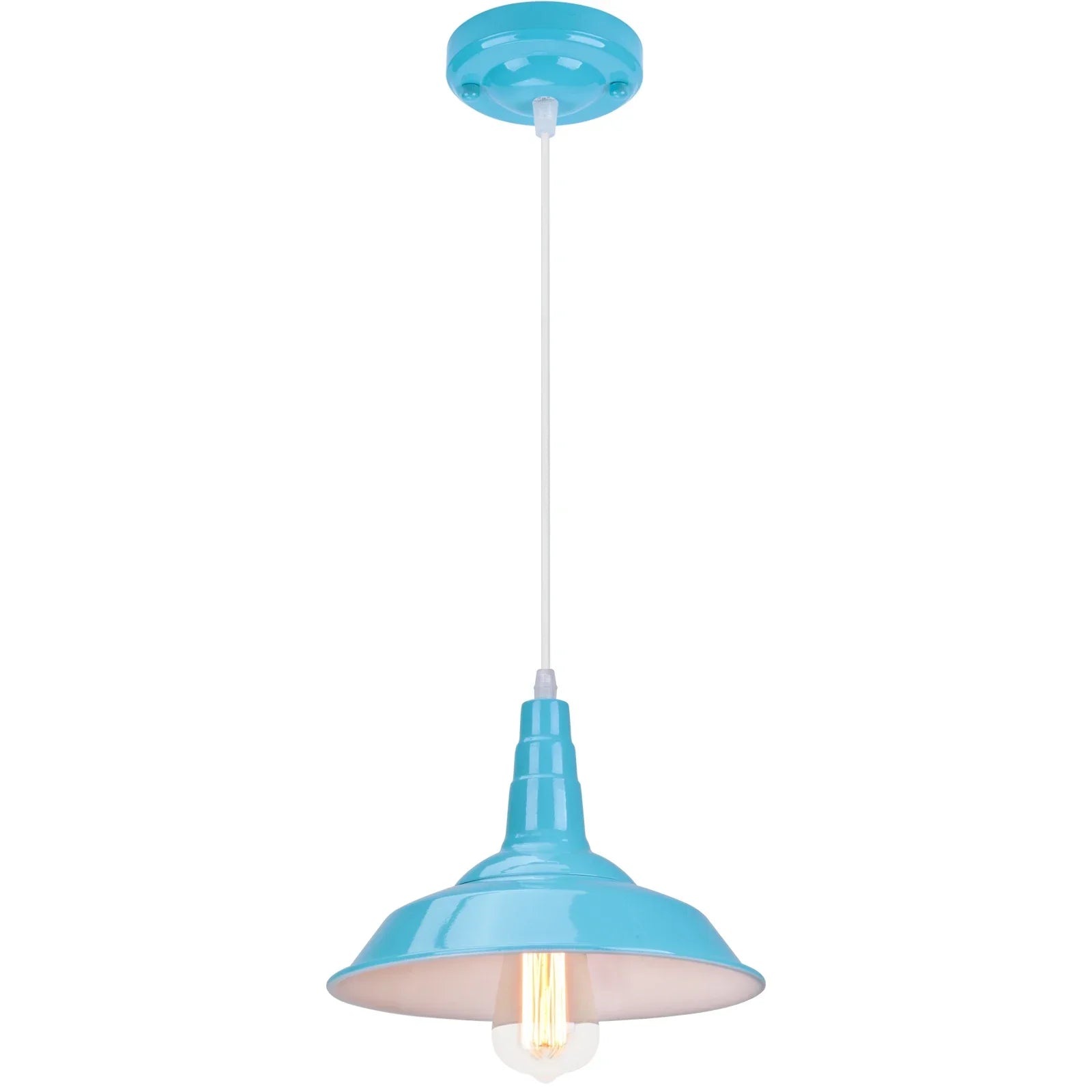 Industrial Pendant Lamp: Modern Retro Loft Chandelier for Kitchen, Living Room.