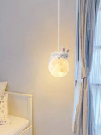 Moon LED Chandelier for Children's Room, Bedroom, Dining Room - Modern and Creative Lighting
