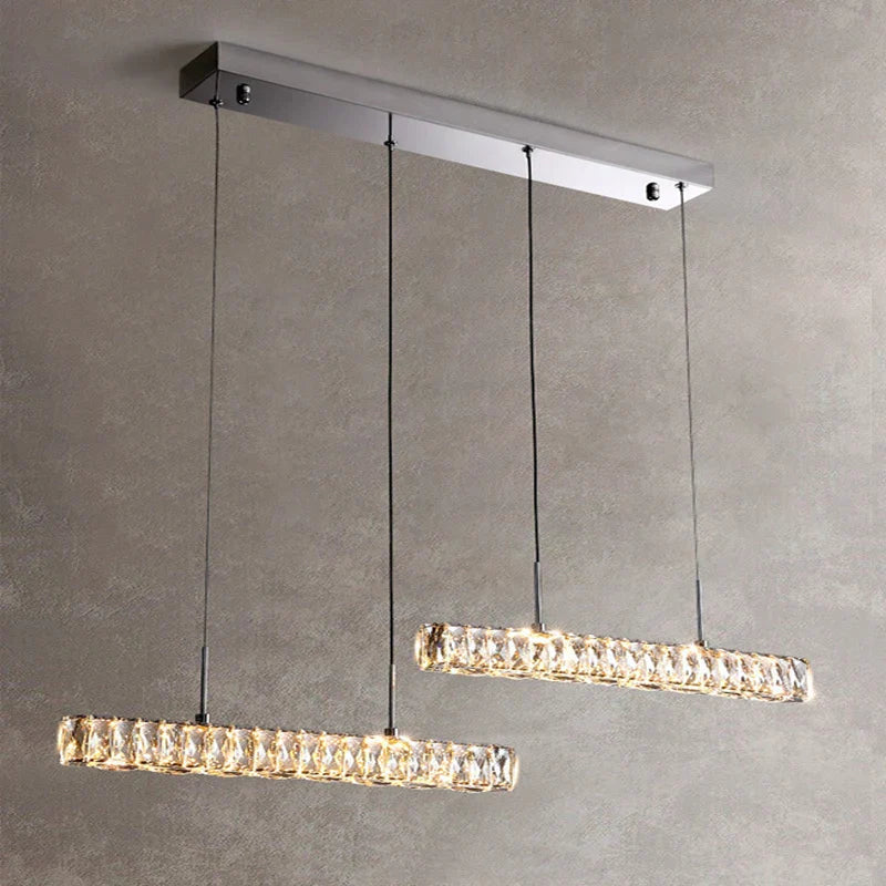 Crystal Luxury Golden LED Ceiling Chandelier