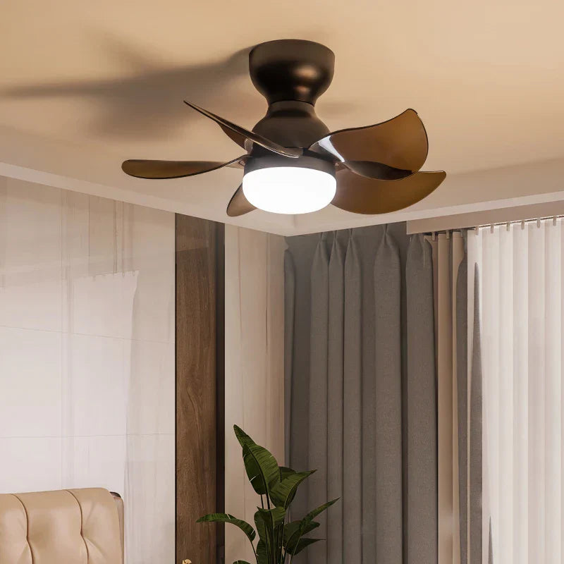 Nordic Bedroom Fan Chandelier for Home Indoor Lighting by Afralia™