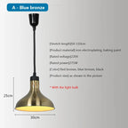 Electric 275W Food Heat Preservation Pendant Light for Kitchen & Restaurant