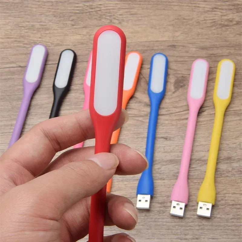 USB LED Reading Lamp - Night Light, Portable, Flexible, Protects Eyesight
