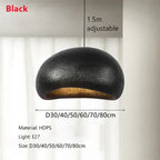 Minimalist LED Pendant Chandelier Light for Living Room - Wabi Sabi Design