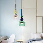 Macaron Glass Chandelier: Modern & Creative Lighting for Restaurant & Store