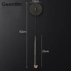 Crystal Water Drop Wall Sconce for Bathroom & Bedroom, Gold LED Mirror Light