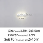 Spherical LED Wall Lamp for Bedroom and Living Room