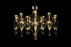 Starry Crystal Chandelier Ceiling Light for Luxury Living Spaces