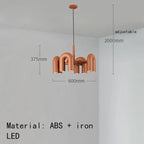 Modern Plastics Chandelier for Dinning Room Art Decor Pendant Lighting